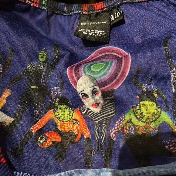 Desigual inspired by Cirque Du Soleil multicolored children’s dress size 9/10 - Picture 6 of 6